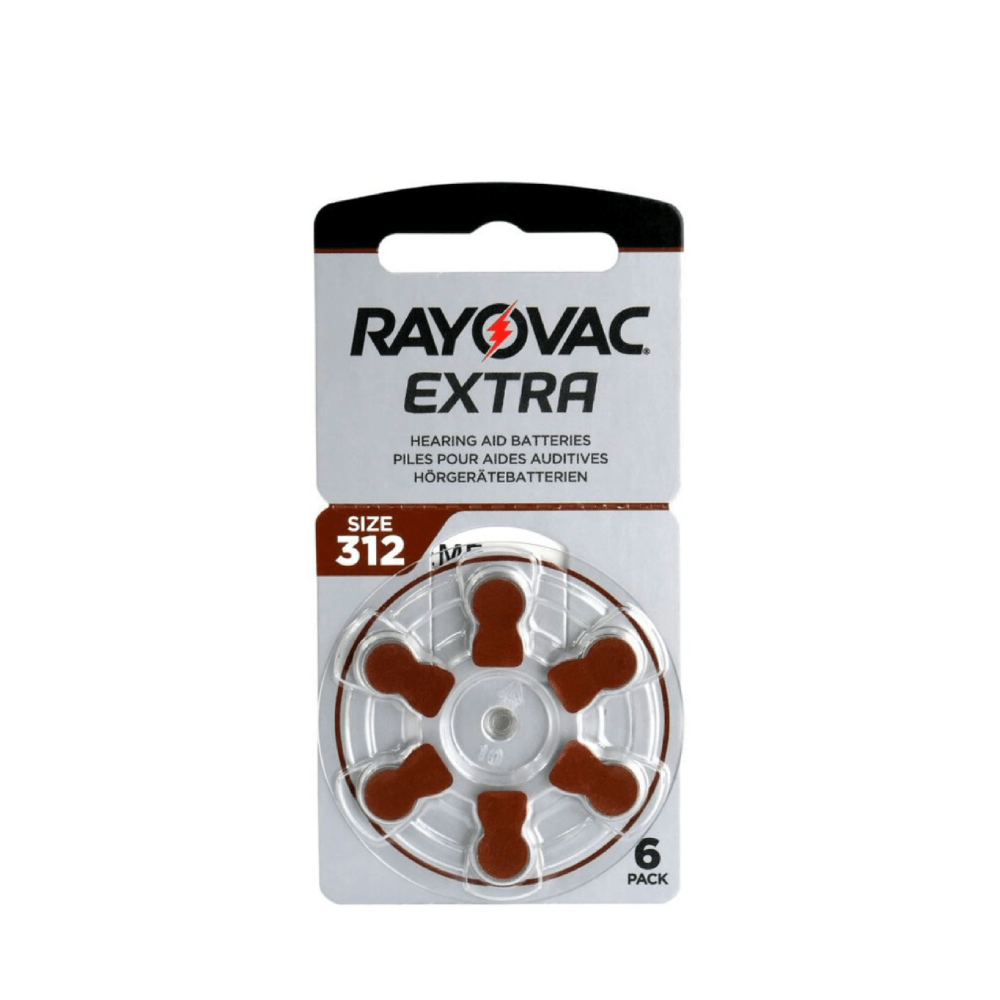 Angebot von 60 Rayovac-Hörgerätebatterien 312