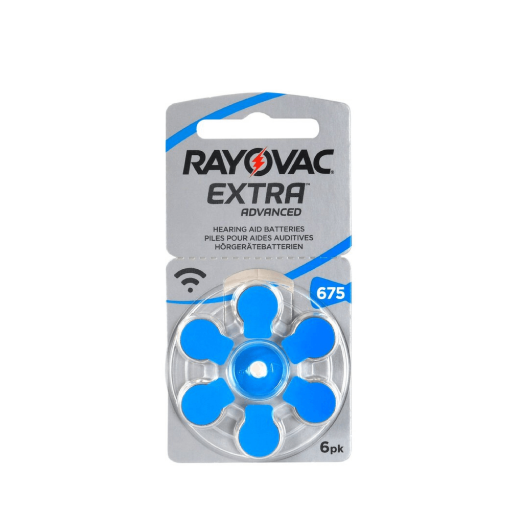 Angebot von 60 Rayovac-Hörgerätebatterien 675