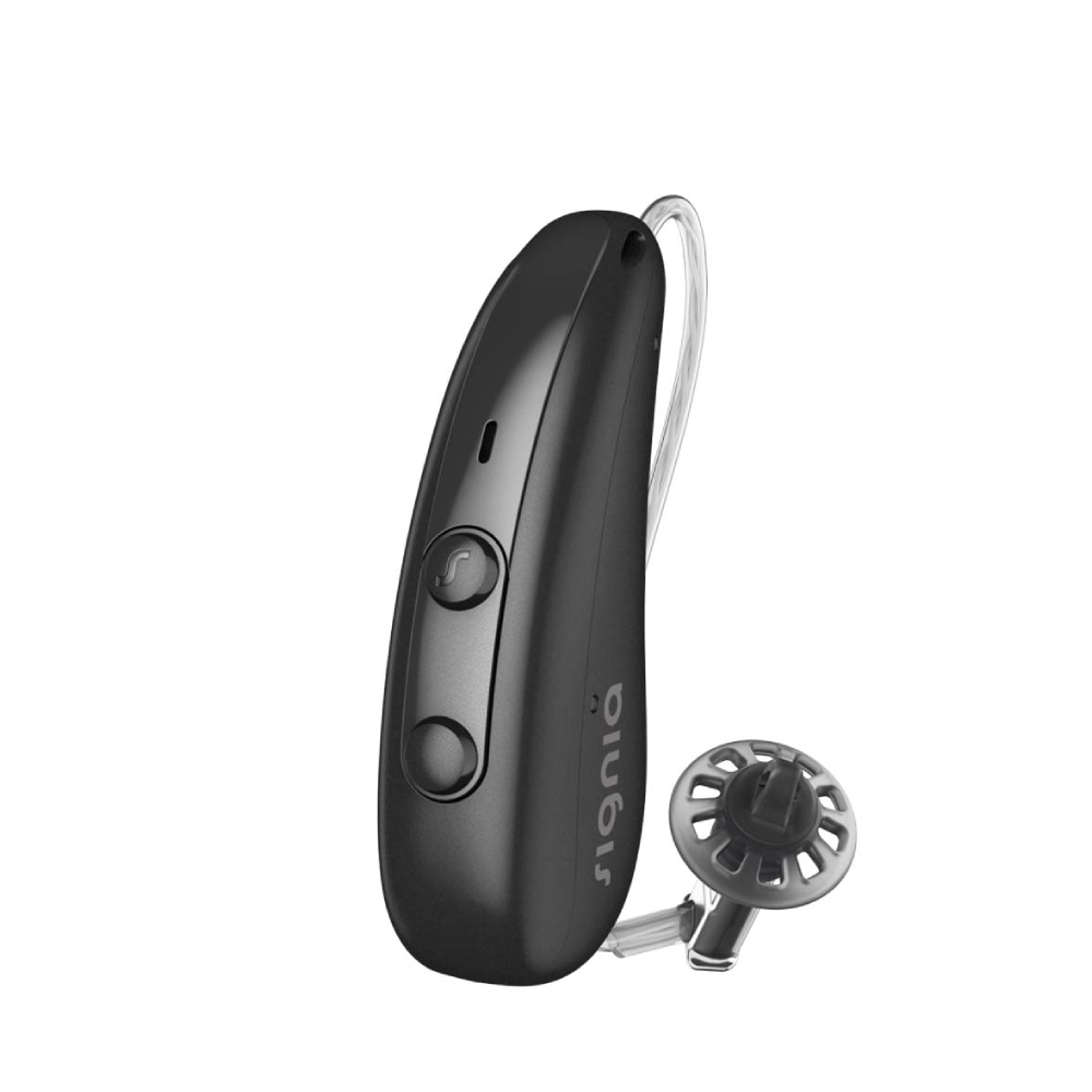 Pure Charge&Go 7IX Schwarz Aide auditive