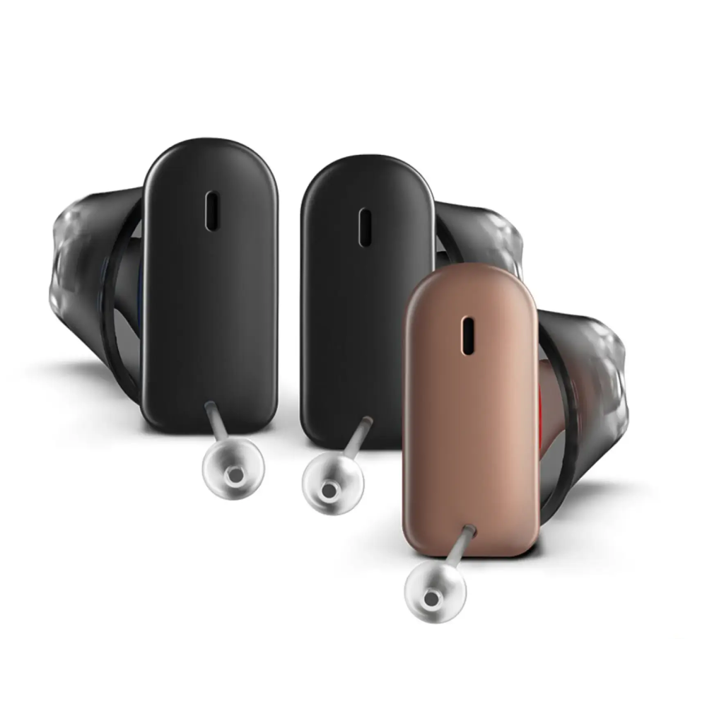 Silk Charge&Go 7IX Schwarz Aide auditive