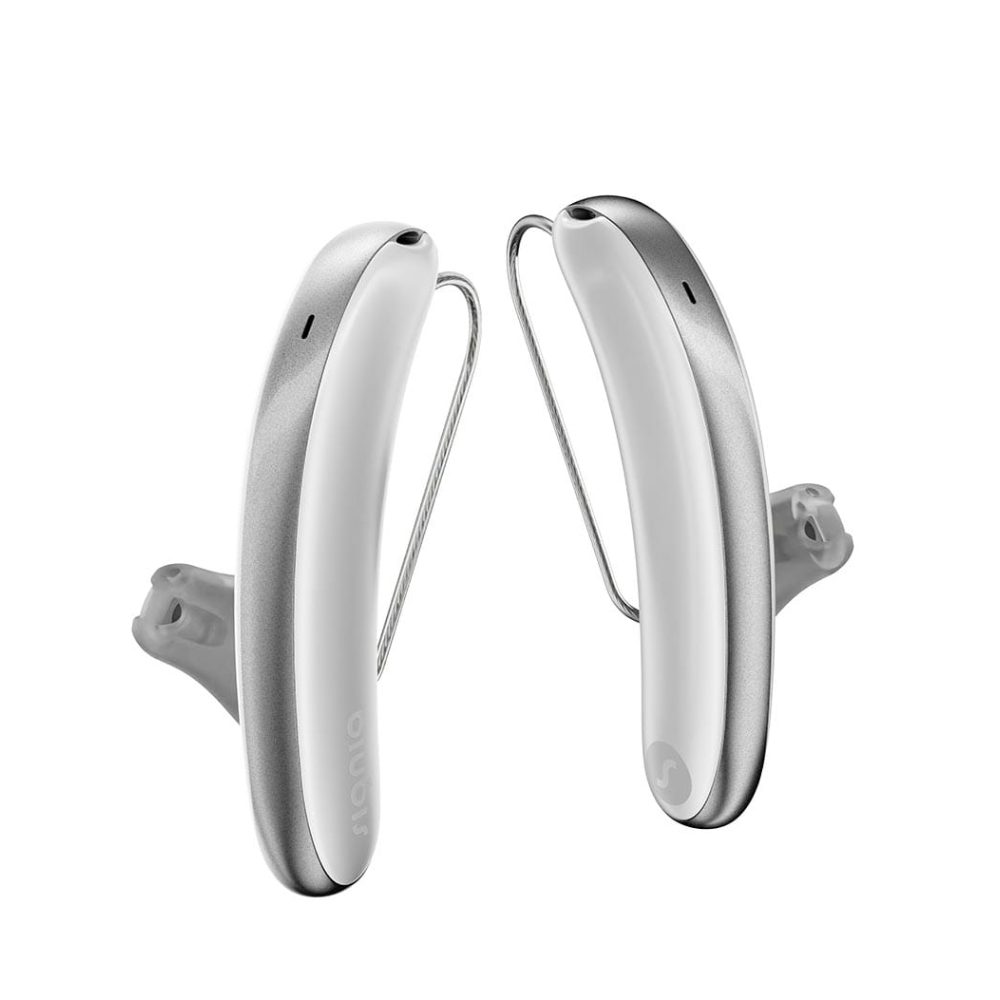 Styletto 5AX Schneewittchen Silber Aide auditive