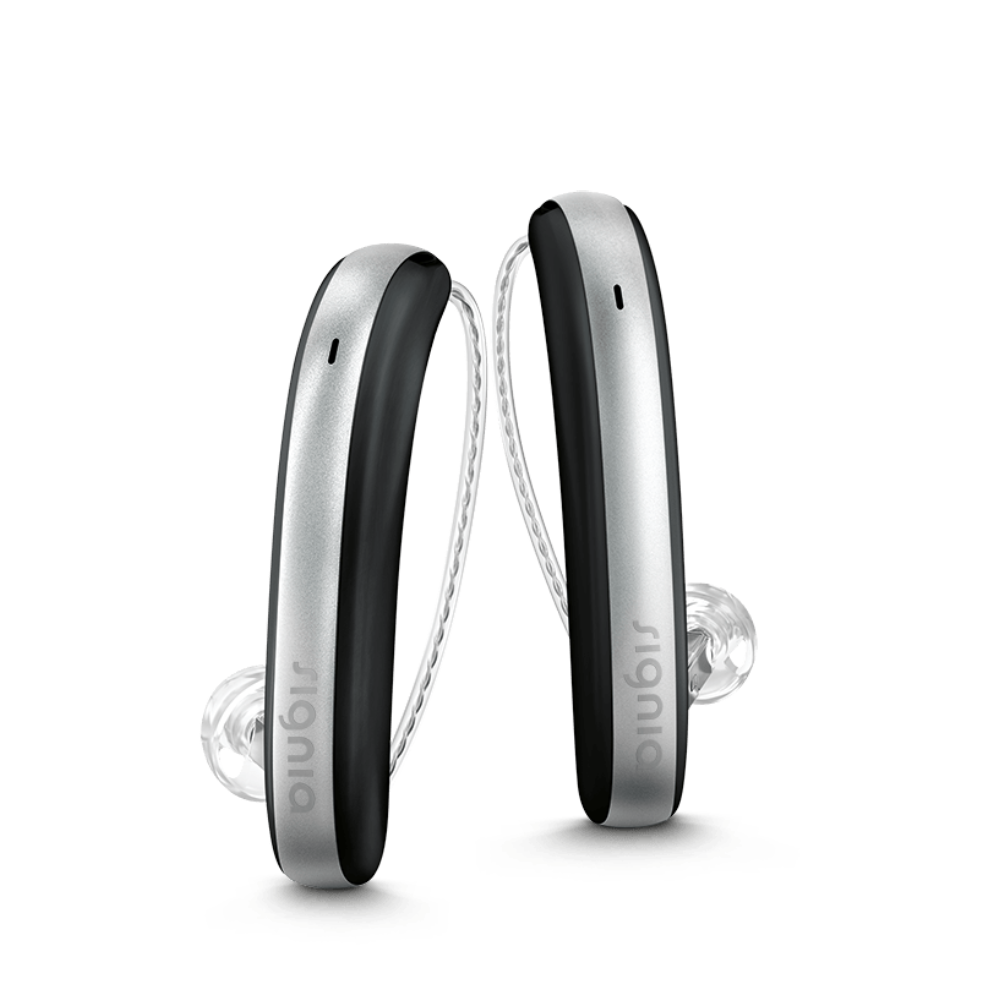 Styletto 3X Schwarz Graphit Aide auditive