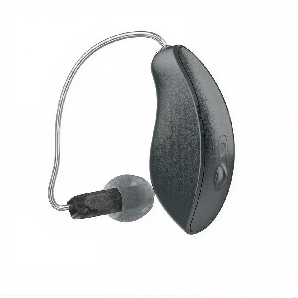 Omega AI+ mRIC R 20 Graphitgrau Hearing aids