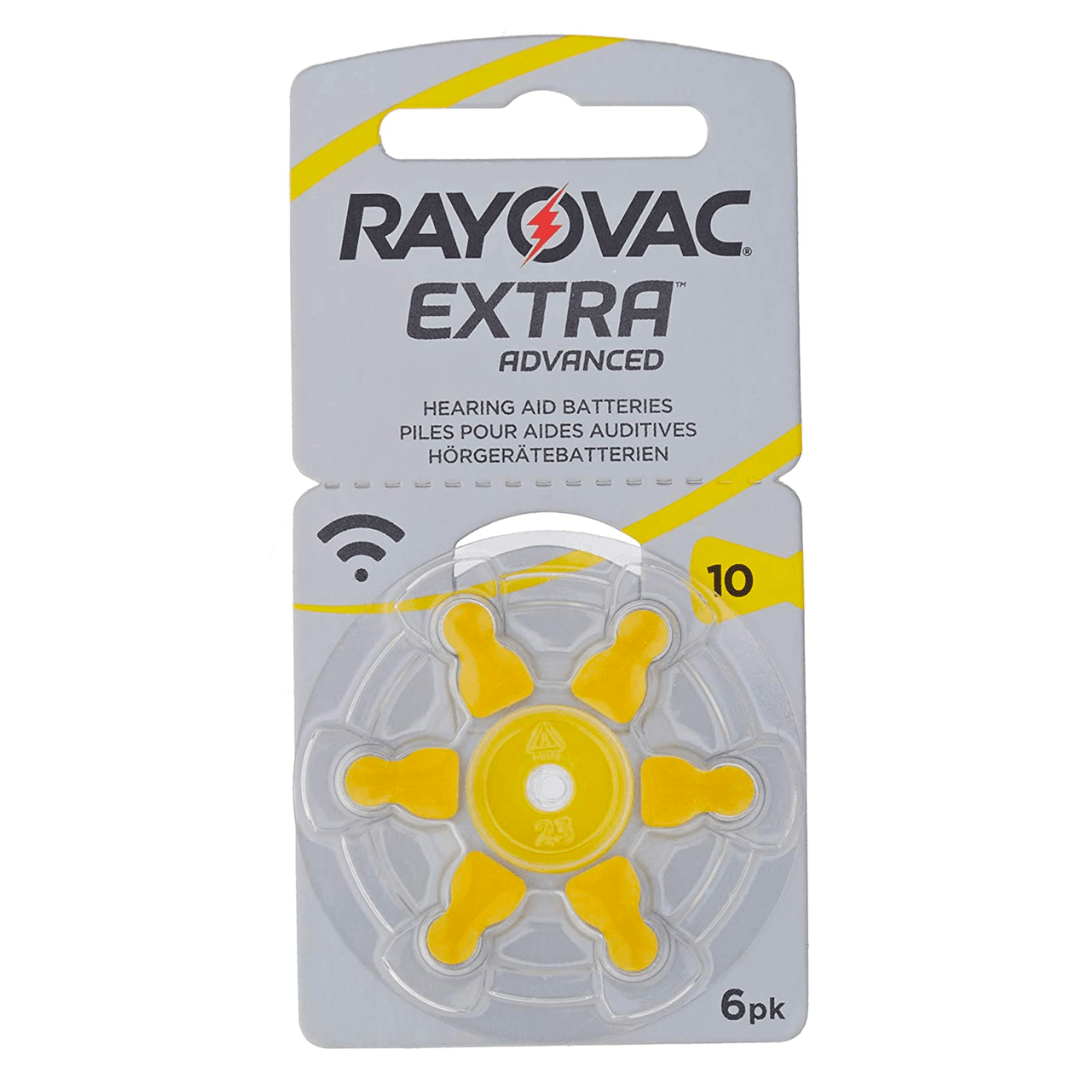 Angebot von 60 Rayovac-Hörgerätebatterien 10